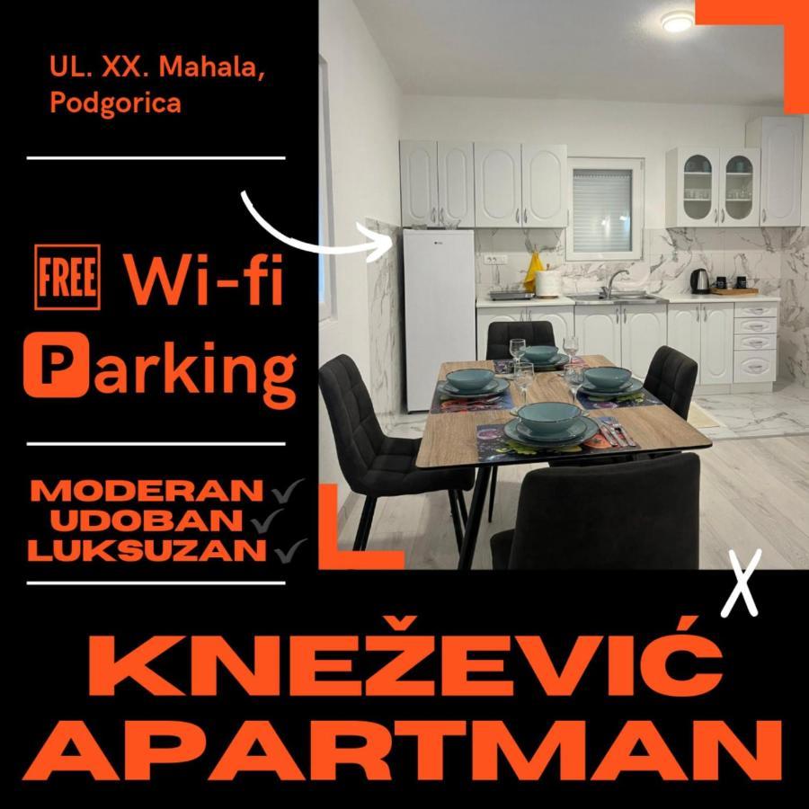 Knezevic Apartman Podgorica Bagian luar foto